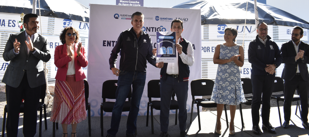 Entrega CEA infraestructura para macro cosecha de agua